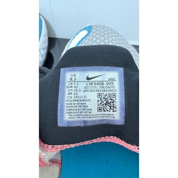 Nike Renew Elevate 2 Space Jam Hares CW3406-505 2021 Men SZ 8.5M Retro 1 4 6 NBA - Picture 6 of 6